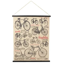 Fabrique de Styles Tableaux Et Toiles>Toile bicyclette et rouge Noir