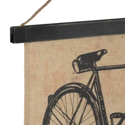 Fabrique de Styles Tableaux Et Toiles>Toile bicyclette et rouge Noir