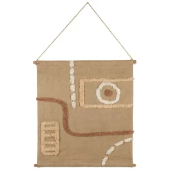 Fabrique de Styles Tableaux Et Toiles>Toile tufté en coton 60xh70cm - Soul Craft Naturel