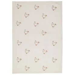 Fabrique de Styles Torchons, Tabliers Et Maniques>Torchon en coton écru 70x50cm - La Ferme Ecru, Multicolore