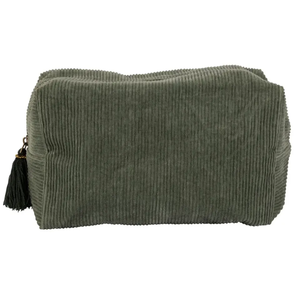Fabrique de Styles Pochettes Et Housses>Trousse en coton et polyester - Manarola Kaki