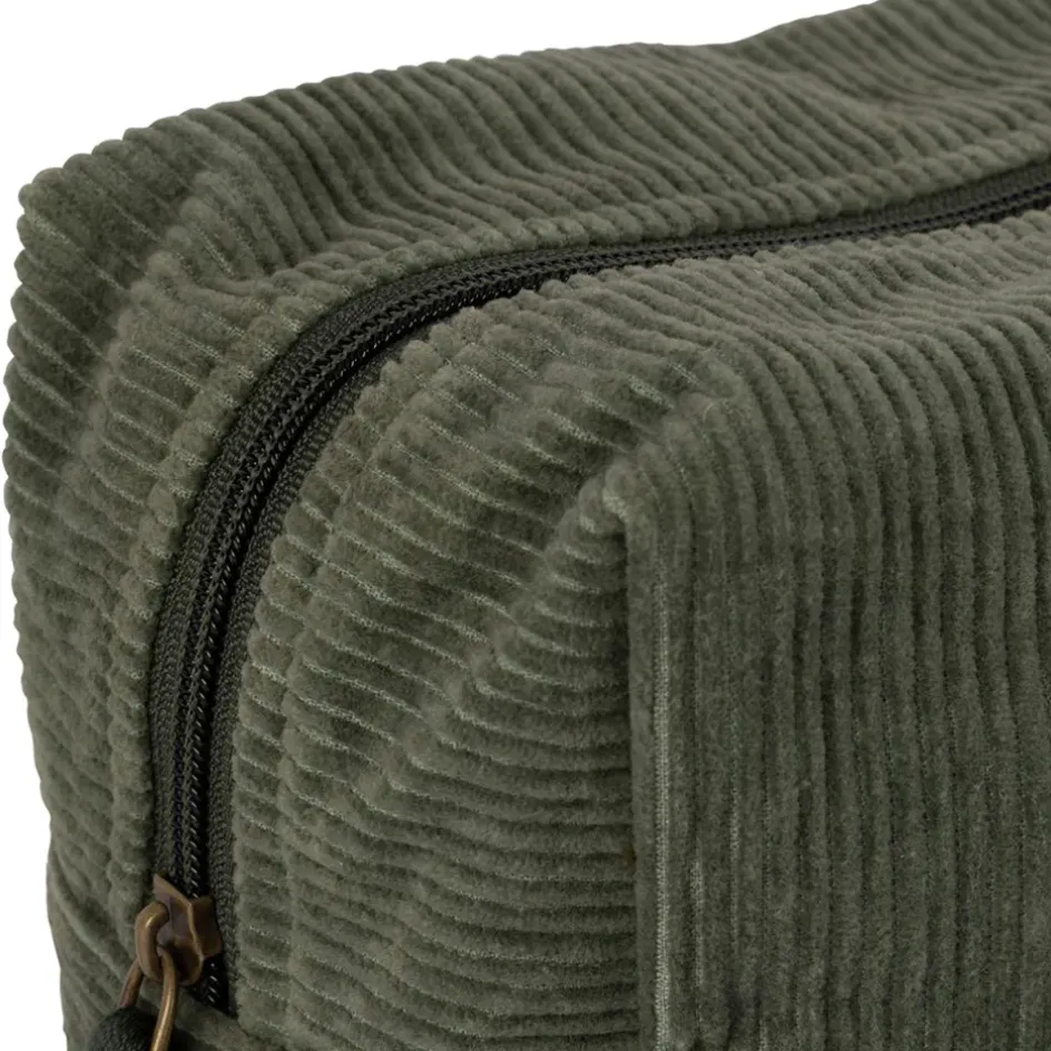 Fabrique de Styles Pochettes Et Housses>Trousse en coton et polyester - Manarola Kaki