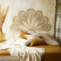 Fabrique de Styles Déco À Suspendre Et Adhésive>Tête de lit en corde Naturel