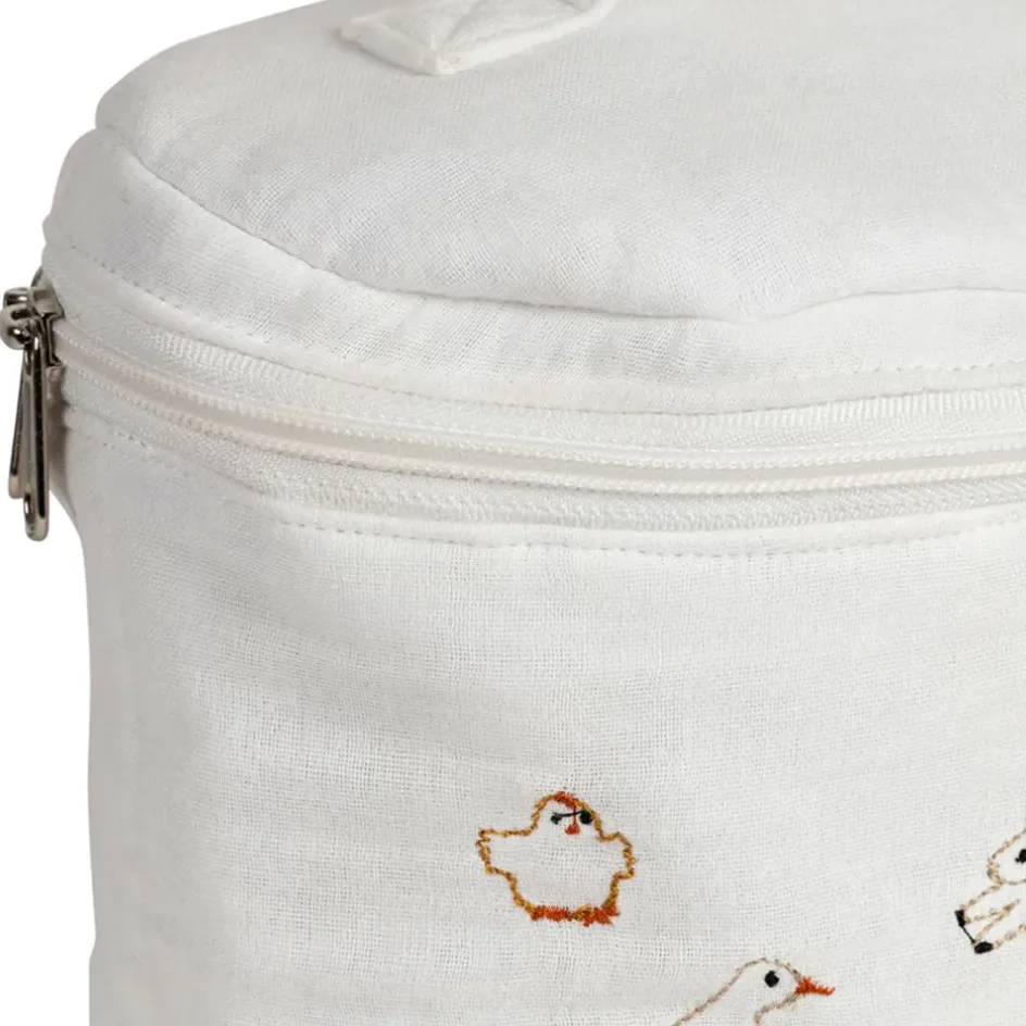 Fabrique de Styles Pochettes Et Housses>Vanity en coton écru - La Ferme Ecru, Multicolore