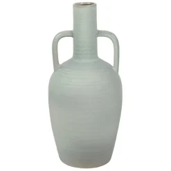 Fabrique de Styles Vases Et Soliflores>Vase amphore en grès h54cm - Mijas Blanc cassé