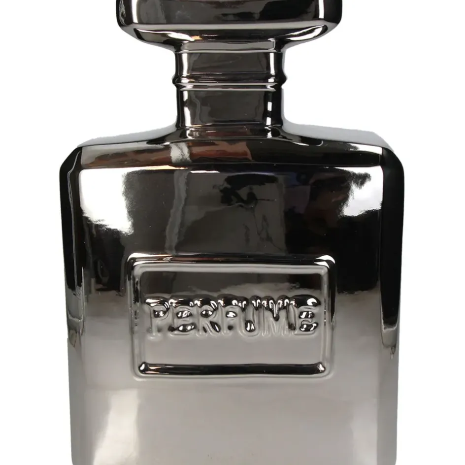 Fabrique de Styles Vases Et Soliflores>Vase bouteille citron faïence fine d6.5xh24cm Multicolore