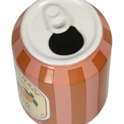 Fabrique de Styles Vases Et Soliflores>Vase canette citron faïence fine d7xh11.3cm Multicolore