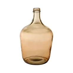 Fabrique de Styles Vases Et Soliflores>Vase dame jeanne comete d18xh30cm verre recyclé Nude