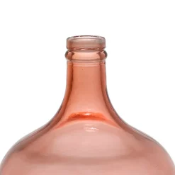 Fabrique de Styles Vases Et Soliflores>Vase dame-jeanne en verre recyclé - comete Rose