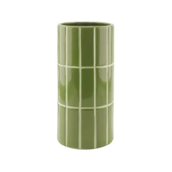 Fabrique de Styles Vases Et Soliflores>Vase en céramique H23cm Kaki
