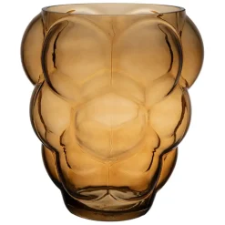 Fabrique de Styles Vases Et Soliflores>Vase en verre h25cm - Tanri Ambre