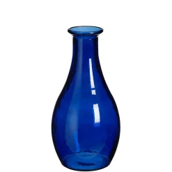 Fabrique de Styles Vases Et Soliflores>Vase en verre h40cm - Qin Bleu