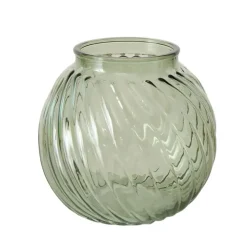 Fabrique de Styles Vases Et Soliflores>Vase en verre émeraude h14cm - Valea Vert