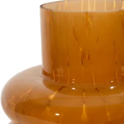 Fabrique de Styles Vases Et Soliflores>Vase en verre d18xh22.5cm - Phoenicea Ocre