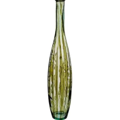 Fabrique de Styles Vases Et Soliflores>Vase en verre recycle h100cm - Palermo Vert