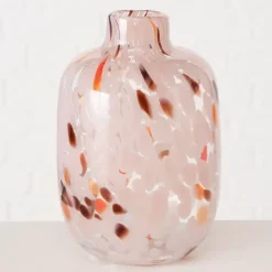 Fabrique de Styles Vases Et Soliflores>Vase en verre h18cm - Umea Rose