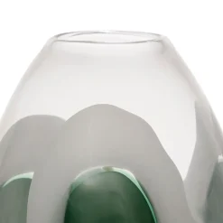 Fabrique de Styles Vases Et Soliflores>Vase en verre d20xh24cm - Eucalyptus Vert