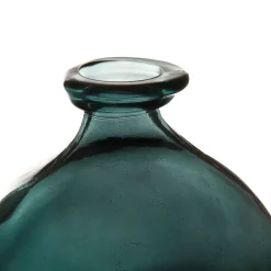 Fabrique de Styles Vases Et Soliflores>Vase gali d16xh18cm verre recyclé Emeraude