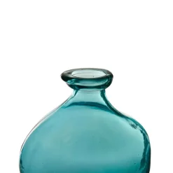 Fabrique de Styles Vases Et Soliflores>Vase gali d16xh18cm verre recyclé Turquoise