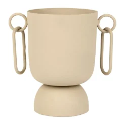 Fabrique de Styles Vases Et Soliflores>Vase pour fleur séchée en fer - madeira Sable