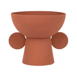 Fabrique de Styles Vases Et Soliflores>Vase pour fleur séchée en fer - terre brulée Terracotta
