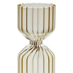 Fabrique de Styles Vases Et Soliflores>Vase soliflore en verre h20cm - Aurore Jaune