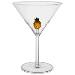 Fabrique de Styles Verres À Alcool>Verre à cocktail ananas 25cl - Colorea Ambre