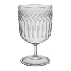 Fabrique de Styles Verres À Eau Et Gobelets>Verre à pied en verre borosilicate 20cl - Azelie Transparent