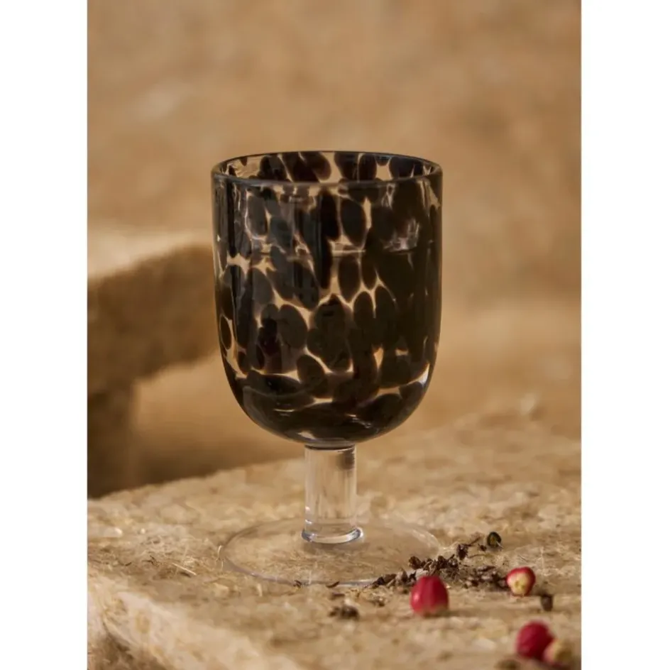 Fabrique de Styles Verres À Vin>Verre à pied verre 30cl - Preline Noir