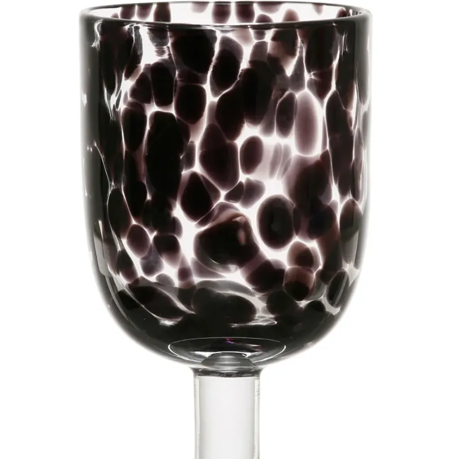 Fabrique de Styles Verres À Vin>Verre à pied verre 30cl - Preline Noir