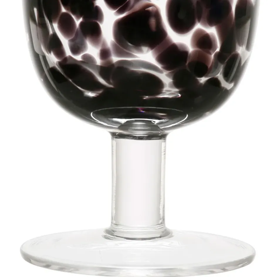 Fabrique de Styles Verres À Vin>Verre à pied verre 30cl - Preline Noir
