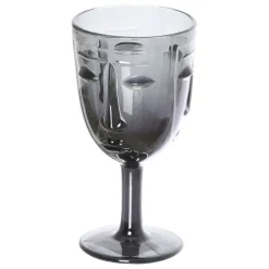 Fabrique de Styles Verres À Vin>Verre à pied visage Noir