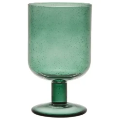 Fabrique de Styles Verres À Vin>Verre a pied en verre 40cl - Pernille Emeraude
