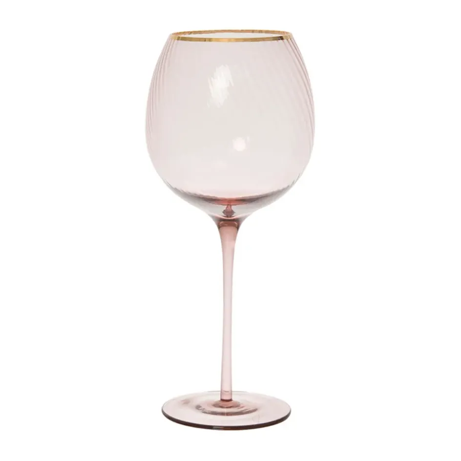 Fabrique de Styles Verres À Vin>Verre a vin figue et doré 60cl - Funny Figue, Doré
