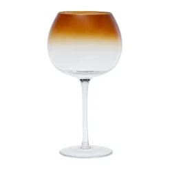 Fabrique de Styles Verres À Alcool>Verre gin en verre 50cl - Funny Ambre