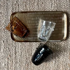 Fabrique de Styles Verres À Eau Et Gobelets>Verre gobelet visage Noir