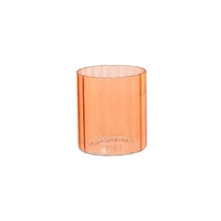 Fabrique de Styles Verres À Eau Et Gobelets>Verre transparent Orange